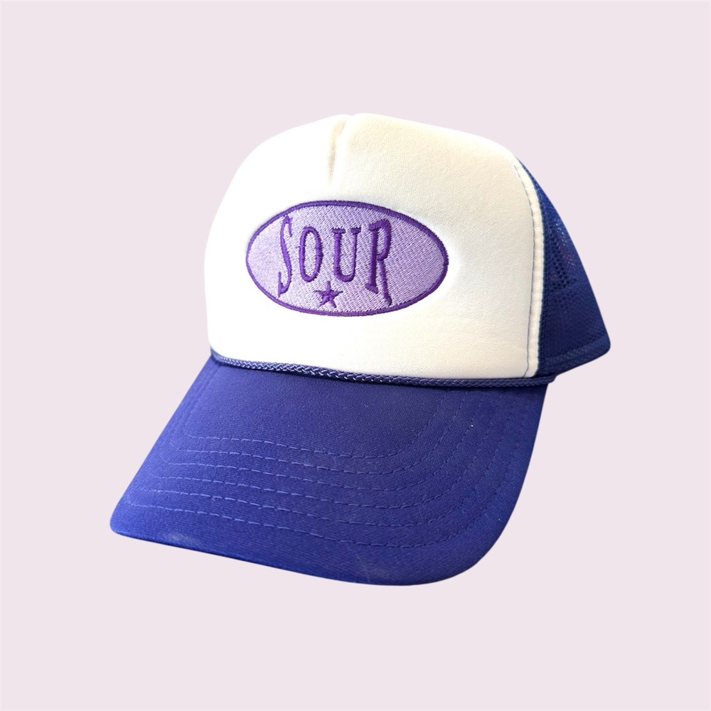 Olivia Rodrigo sour trucker hat